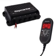 Raymarine Ray91 Modular DualStation Vhf Black Box Radio System WAis-small image