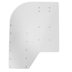 Sea Brackets Small Offset Trolling Motor Plate-small image