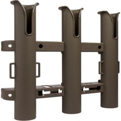 SeaDog Triple Threat Three Pole Rod Holder Flat Dark Earth-small image