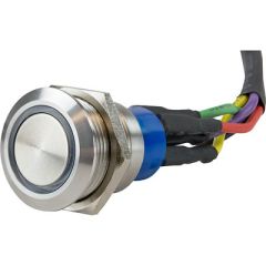 SeaDog Led Push Button OnOff Switch Formed 304 Stainless Steel-small image