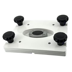 Seaview Removable Base FPedestal Mounts W7x7 Base Plate White-small image