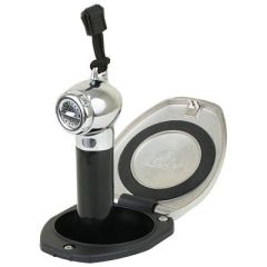 Scandvik Black Ss Recessed Transom Shower HandleHose VerticalHorizontal Mount 6 Hose-small image