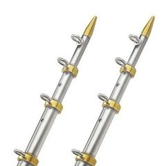 Taco 18 Telescopic Outrigger Poles Hd 1 12 SilverGold-small image