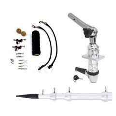 Tigress Xd Top Mount System 15 Silver Outriggers Elite Rigging Kit-small image