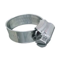 Trident Marine 316 Ss NonPerforated Worm Gear Hose Clamp 38 Band 516 Ndash 916 Clamping Range 10Pack Sae Size 3-small image