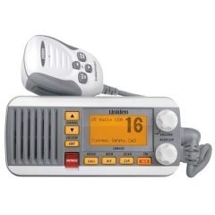 Uniden Um435 Fixed Mount Vhf Radio White-small image