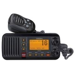 Uniden Um435 Fixed Mount Vhf Radio Black-small image