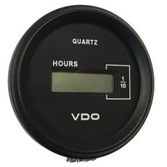 Vdo Cockpit Marine 52mm 2116 Lcd Hourmeter Black DialChrome Bezel-small image
