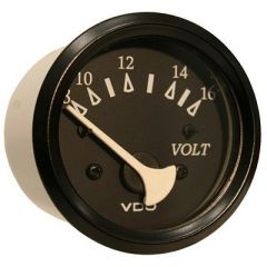 Vdo Allentare Black Voltmeter 816v Black Bezel-small image