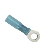 Ancor 16-14g 3/8 100 Pcs Ring Heat Shrink Connector Blue-small image