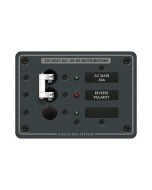 Blue Sea 8029 Ac Main 1 Position Breaker Panel White Switches-small image