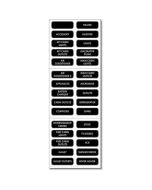 Blue Sea 8031 Ac Panel Basic 30 Label Set-small image