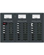 Blue Sea 8084 Ac Main 6 PositionsDc Main 15 Positions Toggle Circuit Breaker Panel White Switches-small image
