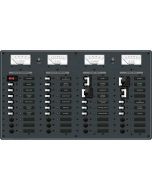 Blue Sea 8086 Ac 3 Sources 12 PositionsDc Main 19 Position Toggle Circuit Breaker Panel White Switches-small image