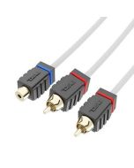 Ds18 Marine Tinned Ofc Rca Cable 1 Female To 2 Male-small image