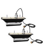 Garmin Gt30Thp Ss ThruHull Pair DownvuSidevu Scanning Transducer WTemp FHull Deadrises 5 Degree25 Degree-small image