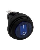 Heise Rocker Switch Illuminated Blue Round 5Pack-small image