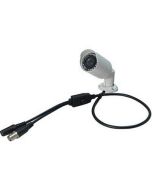 KJM Mini Bullet Camera, 800TVL, White C30 - Waterproof -small image