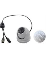 KJM Mini HD Dome Camera, 1000TVL, White C55 - Waterproof -small image