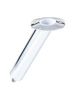 LeeS 30 Degree Stainless Steel Swivel Base Flush Mount Rod Holder Medium 2 Od X 65 Tube FSmall Bent Butts-small image