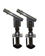 Lee's Sidewinder Bolt-In Outrigger Mount, Lay-Down Version - Silver-small image