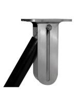 LENCO STAINLESS SLIDE BRACKET F/ HATCH LIFT - Trim Tab Parts-small image