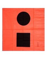 Orion Orange Distress Flag-small image