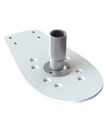 Seaview Starlink Modular Top Plate WStarlink Stainless Steel 114 Threaded Adapter Stainless Steel Base-small image