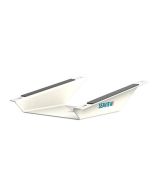 Seaview Aluminum 8 Degree Wedge Base For Starlink Flat HighPerformance Antenna White-small image