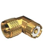 Shakespeare Right Angle Connector Pl259 To So239 Adapter-small image
