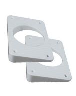 Taco Wedge Plates FGrand Slam Outriggers White-small image