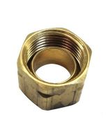 Uflex Brass Compression Nut WSleeve 61ca6-small image