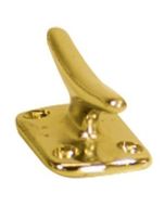 Whitecap Fender Cleat Polished Brass 2-small image