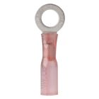 Ancor 22-18g 1/4 100 Pcs Ring Heat Shrink Connector Red-small image
