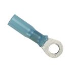 Ancor 16-14g 3/8 100 Pcs Ring Heat Shrink Connector Blue-small image