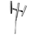 Tigress Triple Aluminum Kite Rod Holder Bent Butt Polished-small image