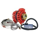 Balmar Alternator 170 Amp Kit 12v 315 Dual Foot Saddle K6 Pulley Regulator Temp Sensor-small image