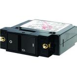 Blue Sea 7404 Single Pole Small Case 2 Flat Rocker Circuit Breaker 20 Amp-small image