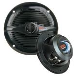 Boss Audio Mr50b 525 Round Marine Speakers Pair Black-small image