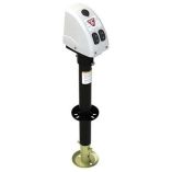 Bulldog 3,500lbs AFrame Rv Jack WPowered Drive 12v White Cover-small image