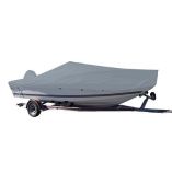 Carver SunDura StyledToFit Boat Cover F175 VHull Center Console Fishing Boat Grey-small image