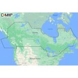 CMap MNaY216Ms Canada Lakes Reveal Inland Chart-small image