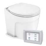 Commodore Deluxe Flush Electric Toilet WSolenoid Valve Fresh Water Pump-small image