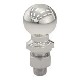 Curt 2516 Trailer Ball 1 X 218 Shank 7,500 Lbs Stainless Steel-small image