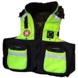 First Watch Av800 Pro 4Pocket Vest Uscg Type Iii HiVis YellowBlack 2xl3xl-small image