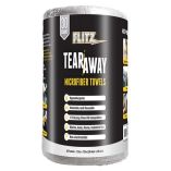 Flitz 12 X 12 TearAway Microfiber Towels Grey 30Pack-small image