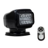 Golight Gt Series Led Hybrid Light Permanent Mount WHardwired Dash Mount Remote 12v Black-small image