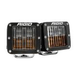 Rigid Industries DSeries Led Sae Fog Beam YellowWhite Set Of 2-small image
