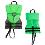Stearns Infant HeadsUp Nylon Vest Life Jacket Up To 30lbs Green-small image