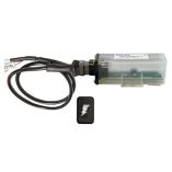 Talos Remote Housing Lightning Detection System W3 Cable Black Rectangular Indicator WTranslucent Housing-small image